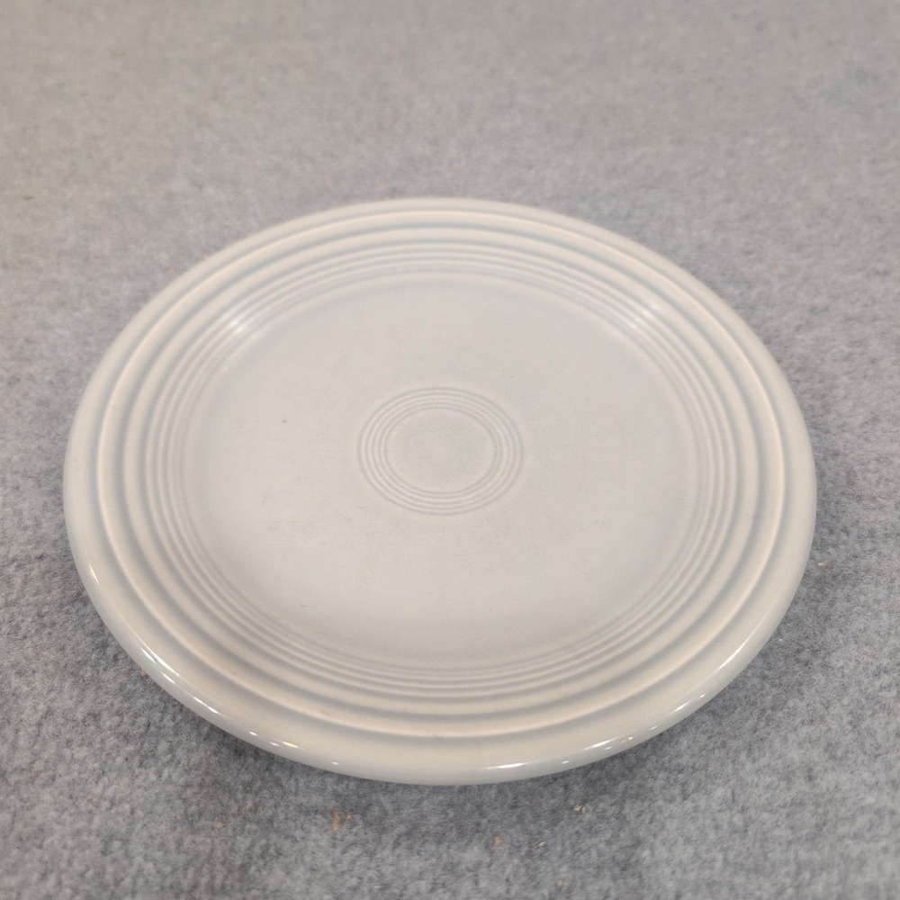 Homer Laughlin Fiesta Gray Bread and Butter Plate Ceramic Lead Free USA Ring
